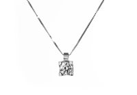 Necklace Promesse Woman in Gold Diamante 0.20 Ct PPLY020 - PPLY020